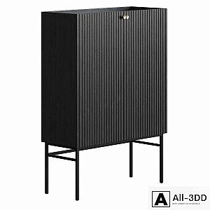 Rowico Home Halifax Cabinet Black