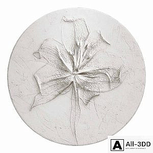 Flower plaster panel 142