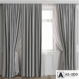 Curtains with window 497C