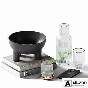 Decorative coffee table set 34