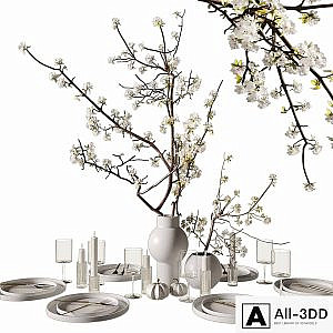 table setting modern style