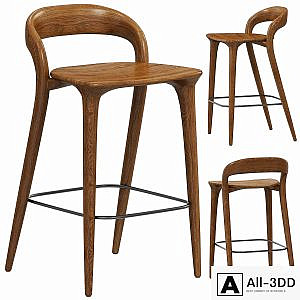 Deephouse semi-bar chair Lugano