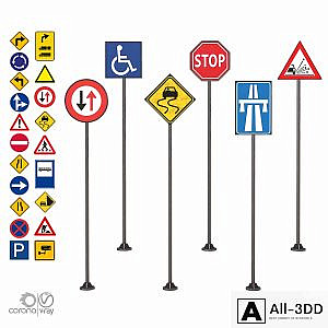 Street sign-set 01
