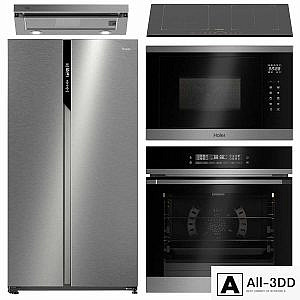 Set of kitchen appliances Haier 2