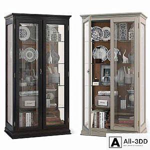 Cabinet / showcase with glass Showcase Domeniche Tosato