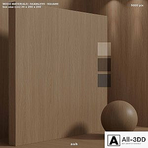 Material wood (seamless) ash - set 150