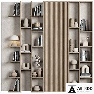 Cabinet with shelves_052