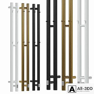 Electric heated towel rail Grois Orso 134 11x120 white