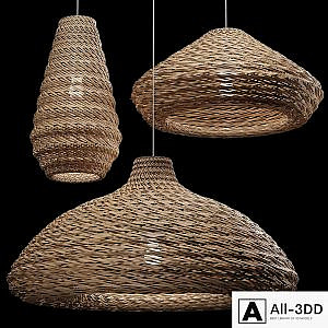 Rattan Pendant Light 11