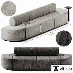 ARTIKO Sectional modular fabric sofa AT 11 by MDD