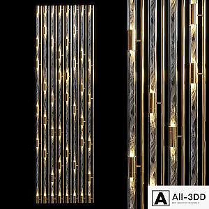Decorative interior partition Vargov®Design - LC0366