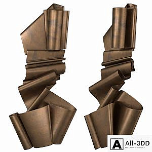 Brass Landscape 230608 by Martha Sturdy