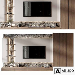 TV shelf 0684