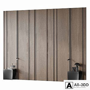 Headboard 002 | bedroom headboard | Wall composition