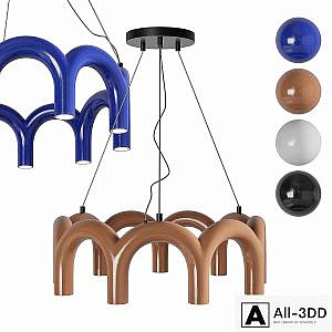 Oblure Arch Circle LED Chandelier