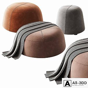 MDF Italia FUJI pouf