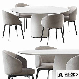 Table Bule chair Bea Lema
