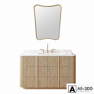 Bathroom furniture Restoration Hardware MULHOLLAND SINGLE VANITY