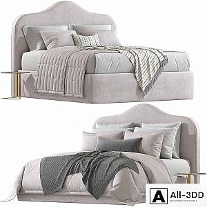 Double bed Marion Natural №217.