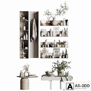 Bathroom Accessories Set 04
