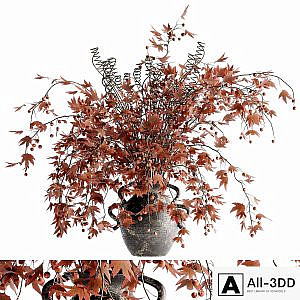 Red Maple Bouquet 04