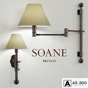 The club - The Oxford wall light - by Soane Britain