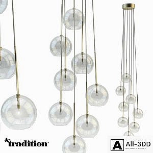 Ice Chadelier Sr6 Gold Light