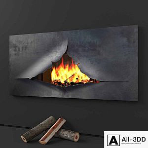 Omegafocus fireplace, Focus