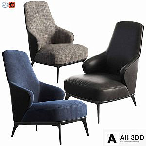 Minotti Leslie Bergere Armchair