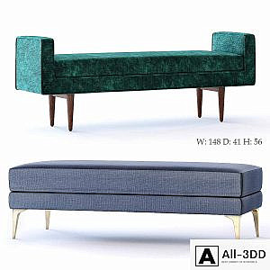West Elm Andes and Landry Bench