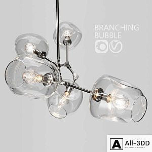 Branching bubble 5 lamps