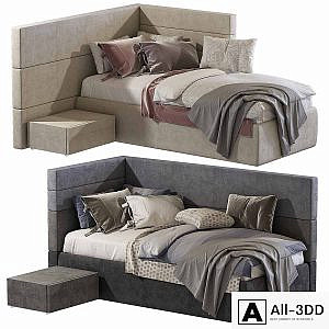 Bed BOISERIE SET / Twils