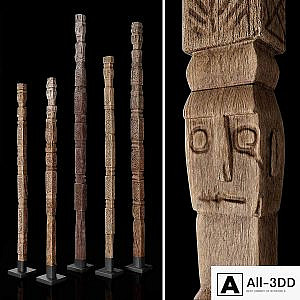 RH Indonesian totem