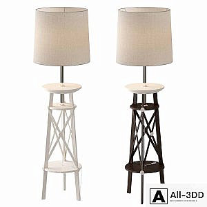 Floor lamp-shelf La Mer