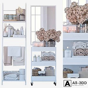 Shelving in the bathroom 12