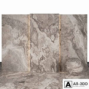 White bamboo marble