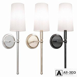 Regency Hill Mid Century Modern Wall Sconce