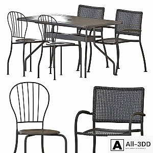 IKEA VIHOLMEN Table And Chairs