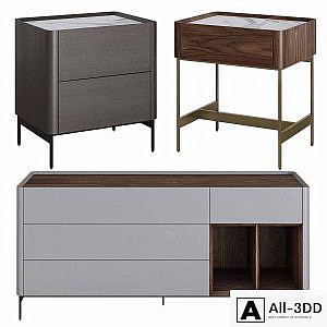 Chest of drawers and bedside table Si-Lounge Iris by Furman