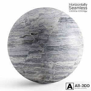 Seamless horizontal gray marble material