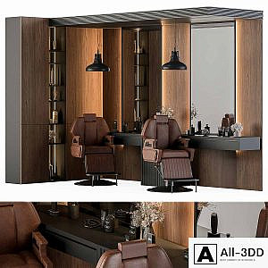 Beauty Salon Barber Shop - Set 08