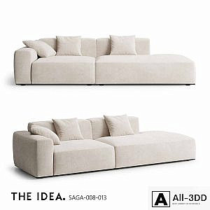 OM THE-IDEA modular sofa SAGA 008-013