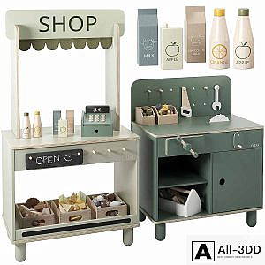 FLEXA The Shop & The Workbench Toy