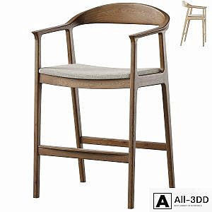 Barolo semi-bar chair by deephouse