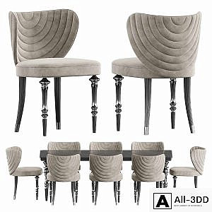 Arven Dining Set by Elve Luxury