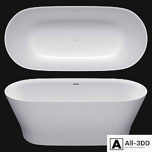 Porcelanosa SLIM _ freestanding bathtub