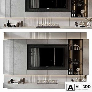 TV shelf 0682