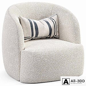 Boucle Armchair Pacific By Loft Concept