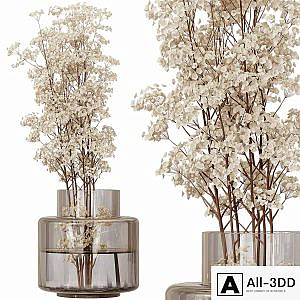 Bouquet of Flowers - in a glass vase