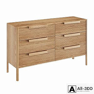Linen chest of drawers Riffle